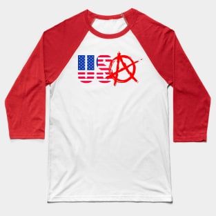 US Anarchy Baseball T-Shirt